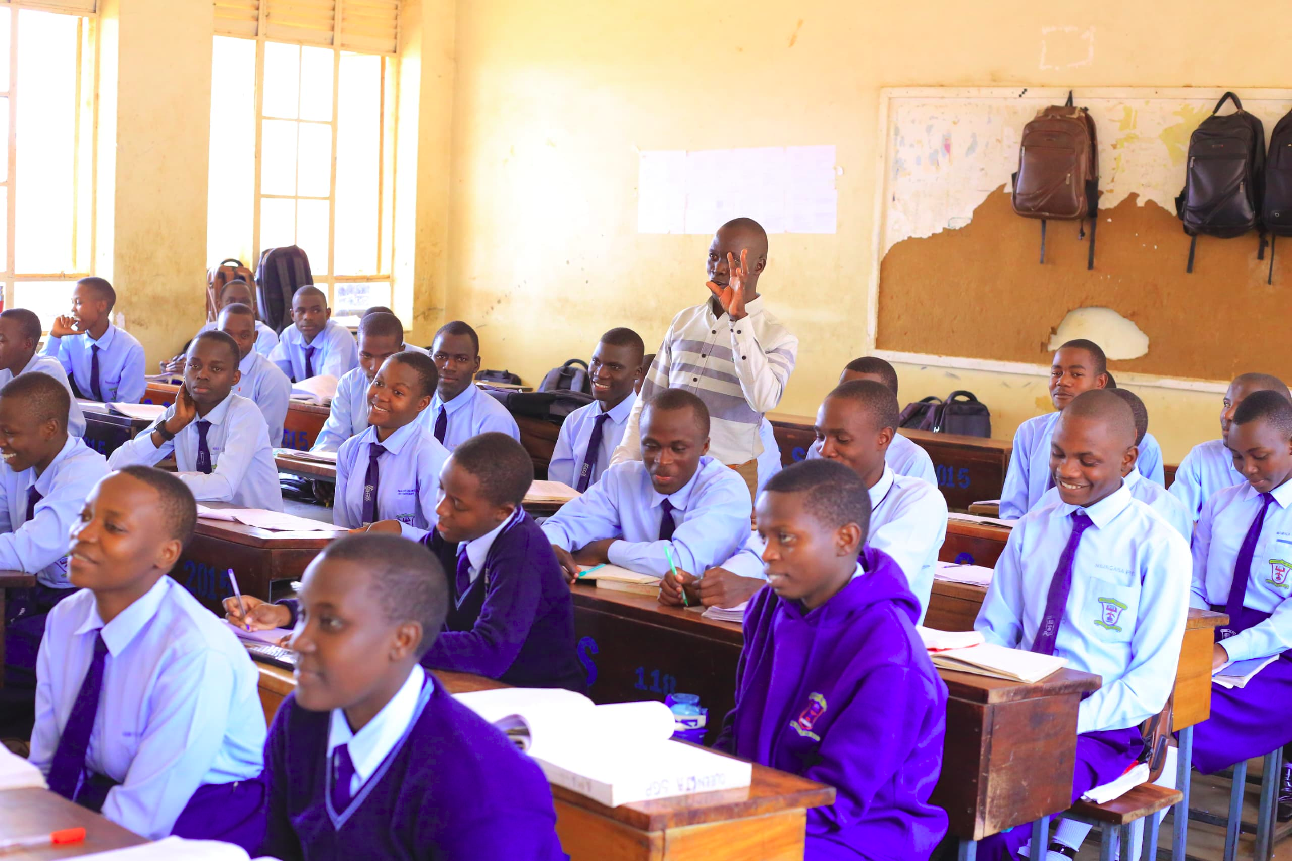 Students in classroom